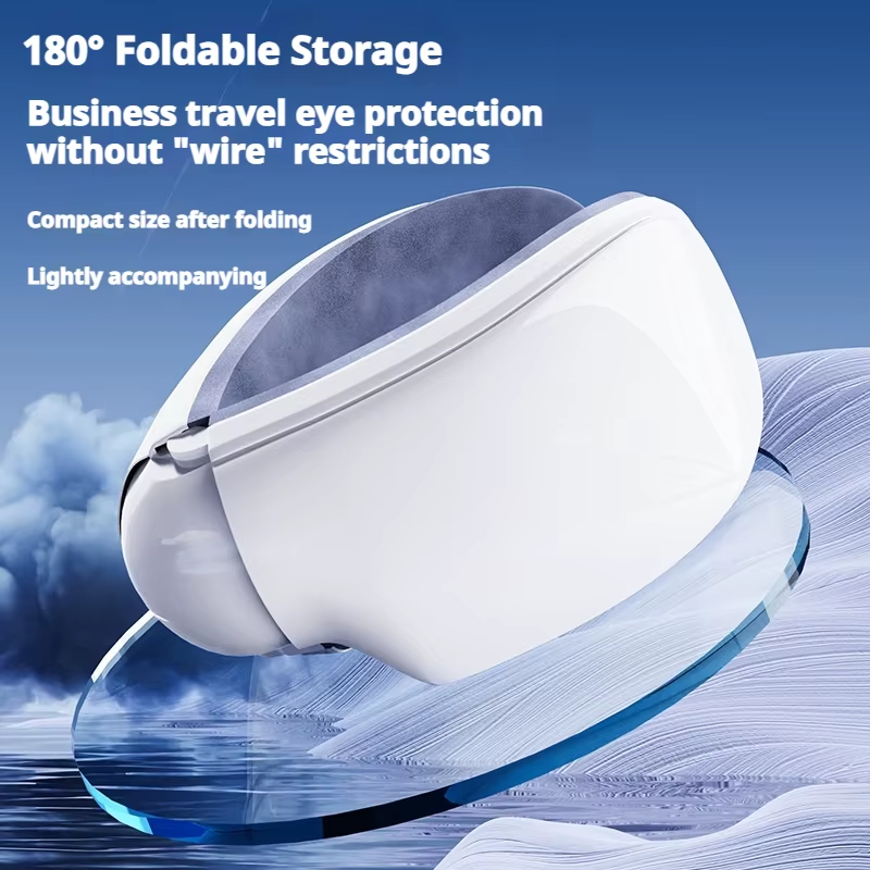 Germany Smart Heated Eye Massager HYY-002 Multi Frequency Massage Warm Compress Soothing Music Home Use